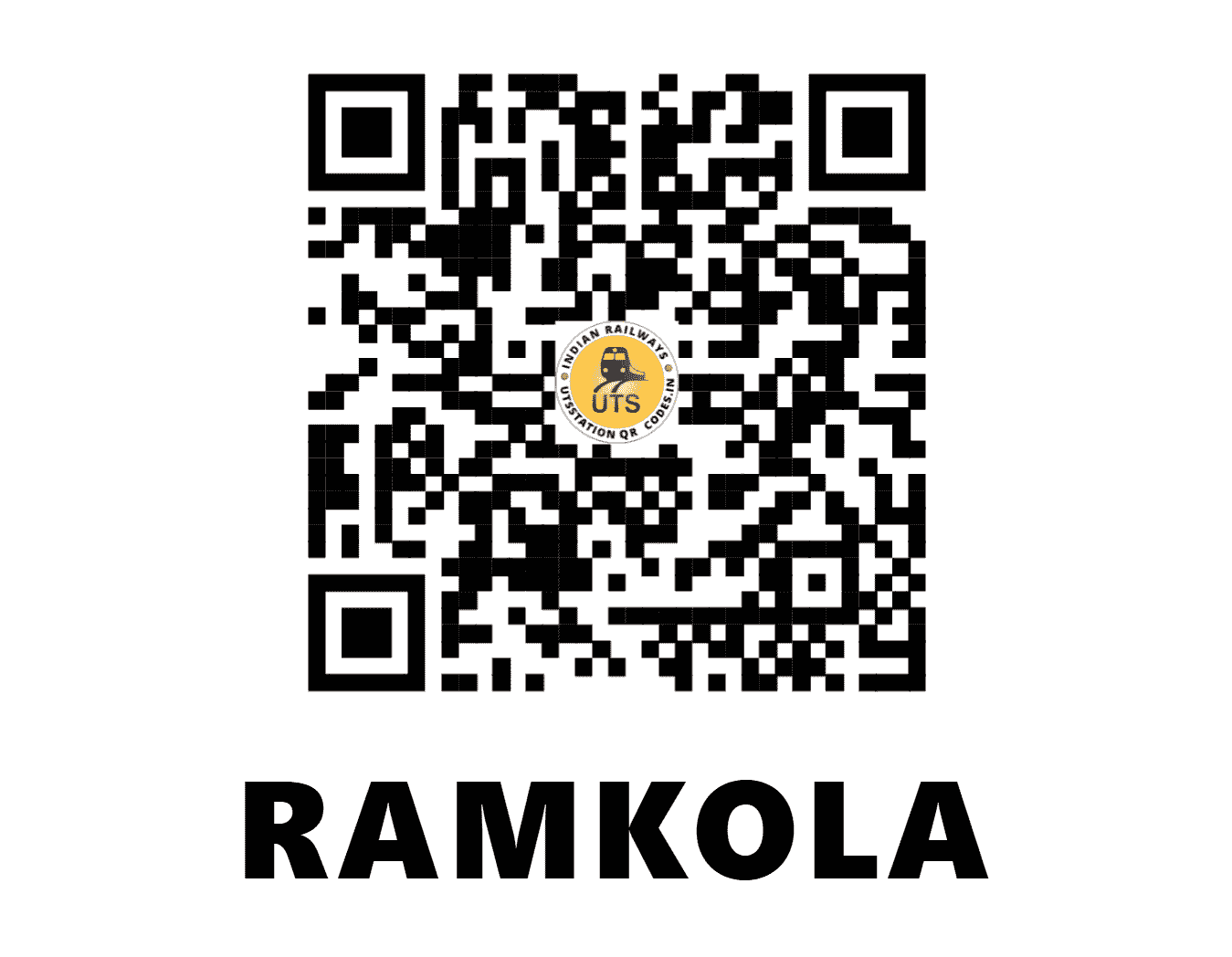 UTS QR Code for RAMKOLA - RKL (NE - UTTAR PRADESH)